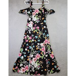 Love Fire Maxi Babydoll‎ Dress Womens S Floral Fairy Grunge Cottagecore Monarch